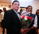 Rishi Kapoor & Bharat Tripathi at Bharat Tripathi